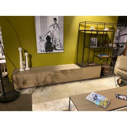 Index TV meubel + wandrek 332 cm showroommodel